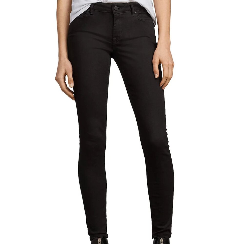 NWT All Saints Black Mast Skinny Jeans ♠️ - Size 31